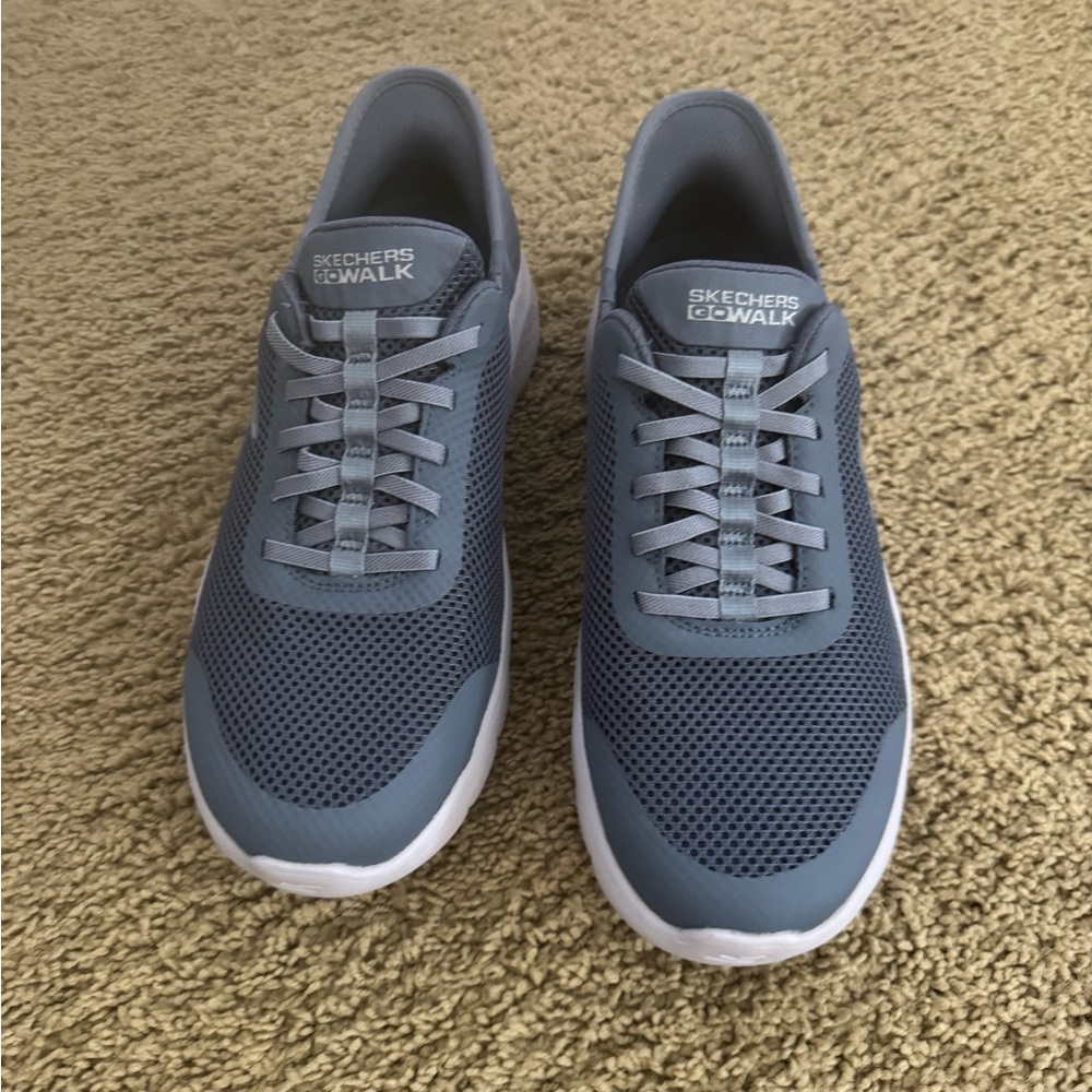 Skechers Go Walk blue Womens Sneakers